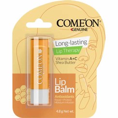 تصویر بالم لب رایحه عسل کامان Honey  lip balm Comeon