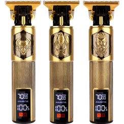 تصویر ریش تراش شارژی T12 با برش مستقیم و تیغه استیل 