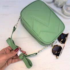 تصویر کیف دخترانه مدل زیگزاگی زارا - سبزپاستیلی 