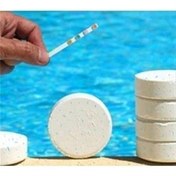 تصویر قرص کلر تصفیه آب دانه دار 