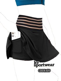 تصویر شورتک دامنی تنیس زنانه NIKE کد 003 NIKE womens tennis skirt shorts code 003