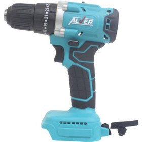 تصویر دریل پیچ گوشتی چکشی شارژی آلور برایشلس 21 ولت مدل AV-2021 Cordless hammer drill Alver Brussels 21 volt