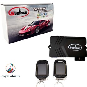 تصویر دزدگیر جفت ریموت تصویری شارژی اسپای SPY کدکالا 26 دزدگیر خودرو و لوازم جانبی