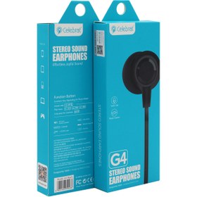 تصویر هندزفری سلبریت Stereo Sound Earphones G4 Stereo Sound Earphones G4