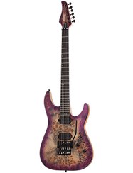تصویر گیتار بیس Schecter C-6 Pro FR Aurora Burst 