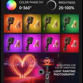 تصویر لایت باکس مدل d12s video light d12s