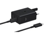 تصویر شارژر سامسونگ مدل EP-T5020 توان ۵۰ وات با دو پورت USB Type C 