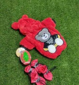 تصویر هودی کلاهدار عروسکی هودی سگ گربه ،لباس خاص سگ،تدی به سایزبندی در پایین صفحه دقت فرمایید