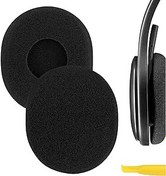 تصویر پدهای جایگزین فوم Geekria QuickFit برای بالشتک گوش هدفون H800 لاجیتک، ایرپدهای هدست، قطعات تعمیر کاور کاپ گوش (مشکی) - ارسال 20 روز کاری ا Geekria QuickFit Foam Replacement Ear Pads for Logitech H800 Headphones Ear Cushions, Headset Earpads, Ear Cups Cover Repair Parts (Black) Geekria QuickFit Foam Replacement Ear Pads for Logitech H800 Headphones Ear Cushions, Headset Earpads, Ear Cups Cover Repair Parts (Black)