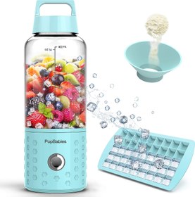 تصویر مخلوط کن قابل حمل PopBabies مدل 500ml 