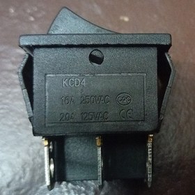 تصویر کلید راکر سه حالته مدل 6 پایه کد KCD4 