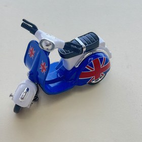 تصویر جاکلیدی فلزی موتور وسپا 