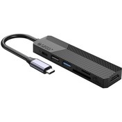 تصویر هاب و داک استیشن USB-C شش پورت اوریکو مدل MDK-6P Orico MDK-6P 6-in-1 USB Type-C Multifunction Docking Station