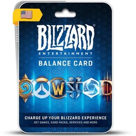 تصویر گیفت کارت بیلیزارد عربستان آمریکا - Blizzard USA Gift Card Blizzard Gift Card - United States