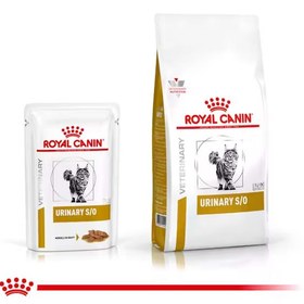 تصویر پوچ گربه یورینری رویال کنین مدل پاته 85 گرم (درمانی) Royal Canin Urinary S/O Wet 85g