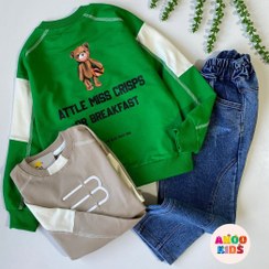 تصویر ست بلوز دورس و شلوار جین بچه‌گانه تدی 