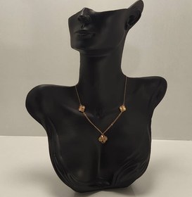 تصویر گردنبند ونکلیف 3 گل Vancliffe Three Flower Necklase