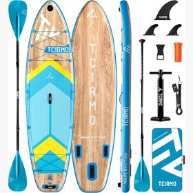 تصویر پدل بورد بادی TCIRMO WOOD 