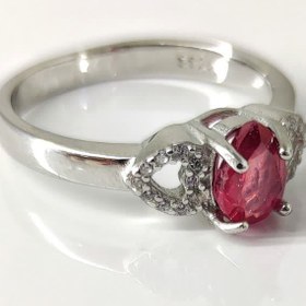 تصویر جواهر یاقوت سرخ - سنگ تک 