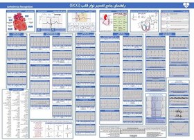 تصویر پوستر راهنمای جامع تفسیر نوار قلب (پوستر ECG)-(پوستر تفسیر EKG) 