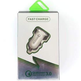 تصویر فندکی ماشین qualcomm مدل rx-25 خروجی usb 