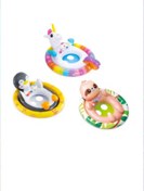 تصویر تیوپ بادی شورتی کودک اینتکس طرح حیوانات 