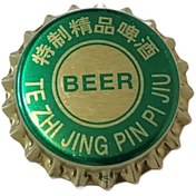 تصویر تشتک فلزی مدل Beer، بسته 100 عددی Beer Metal Bottle Cap