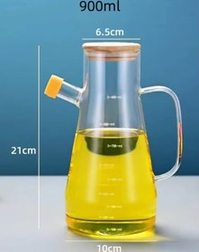 تصویر روغن ریز پیرکس GLASS OIL BOTTELE
