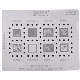 تصویر شابلون AMAOE QUALCOMM CPU QU3 