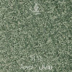 تصویر موکت ظریف مصور طرح رویال زیتونی کد ۵۱۵۱ 