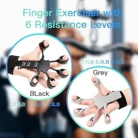 تصویر گریپستر کش تقویت انگشت و ساعد مدل TRAINER finger flexibility training