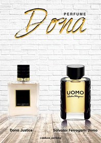 تصویر ادو پرفيوم مردانه جاستیک DONA 100ml Dona Justice Eau De Perfume For Men 100ml