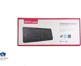 تصویر کیبورد تسکو مدل TK 8129 ا TK 8129 Wired Keyboard TK 8129 Wired Keyboard