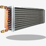 تصویر کویل آب گرم 20*60 دو ردیفه 