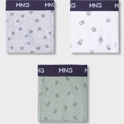 تصویر باکسر پسرانه مانگو کیدز فاق نرمال راسته | MANGO Kids 47025848 