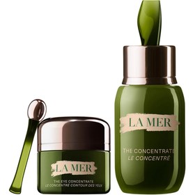 تصویر ست کنسانتره انحصاری و سرم دور چشم لامر La Mer’s Exclusive Concentrate and Eye Concentrate Set | La Mer