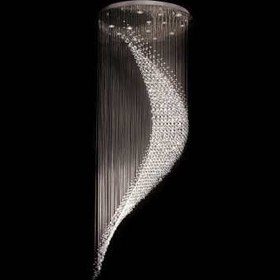 تصویر لوستر ریسه ای لوسترسازان مدل دم ماهی کدLbd35 