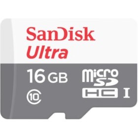 تصویر کارت حافظه میکرو اس دی Sandisk ظرفیت 16 گیگابایت 