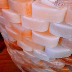 تصویر صابون نمک صورتی 10عددی - بیضی soap salt