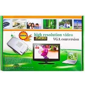 تصویر مبدل AV به VGA وی نت مدل V-COAV2VGA 