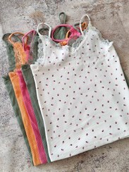 تصویر تاپ کبریتی با یقه گیپور پریماک - سبز / سایز ۴۲ 