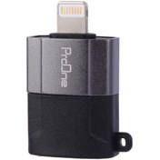 تصویر مبدل لایتنینگ به USB پرووان مدل PCO15 ProOne PCO15 Lightning To USB-A OTG Adapter