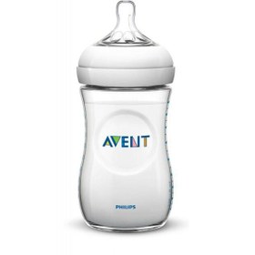 تصویر شیشه شیر نچرال فیلیپس اونت مدل SCF696/37 گنجایش 260 میلی لیتر Philips Avent Natural Feeding Bottles SCF696-37 260ml