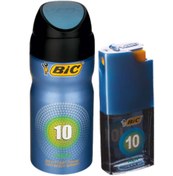 تصویر ست اسپری و عطر مردانه شماره 10 بیک ا bic deo body spray bic deo body spray