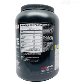 تصویر وی ۱۰۰٪ ایزوله مکس ماسل | MAX MUSCLE WHEY 100% ISOLATE 