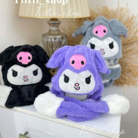 تصویر کلاه پمپی چراغدار کرومی 