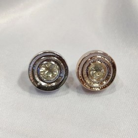 تصویر دکمه شومیزی تک نگین کد۰۶ 