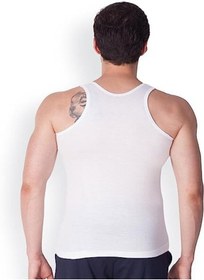 تصویر جلیقه نخی مردانه (بسته ۳ عددی) برند lux Men's Cotton Vest (Pack of 3)