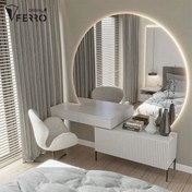 تصویر میز آرایش و آینه مدل مینو 