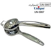 تصویر آب پرتقال گیری دسته استیل-مشکی (خارجی) UN-5867